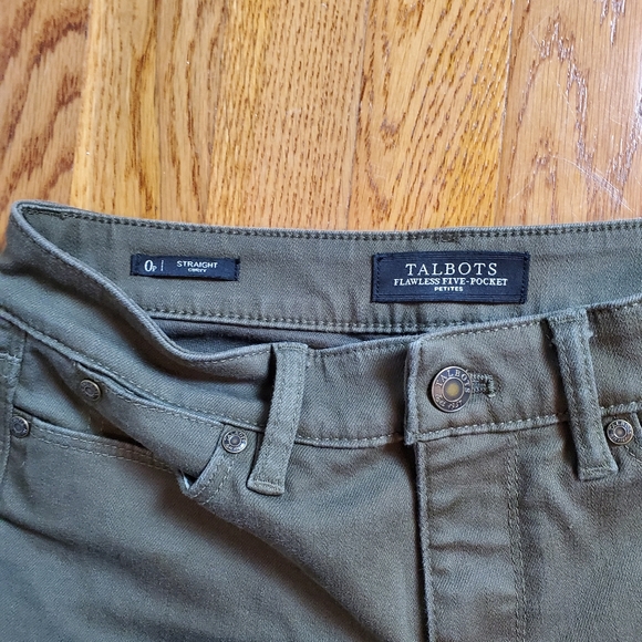 Talbots Flawless Five-Pocket Jeans Size 0P - Picture 5 of 8